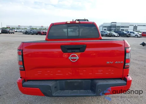 2022 Nissan Frontier Sv 4X4 из США, поврежденный, VIN 1N6ED1EKXNN607024